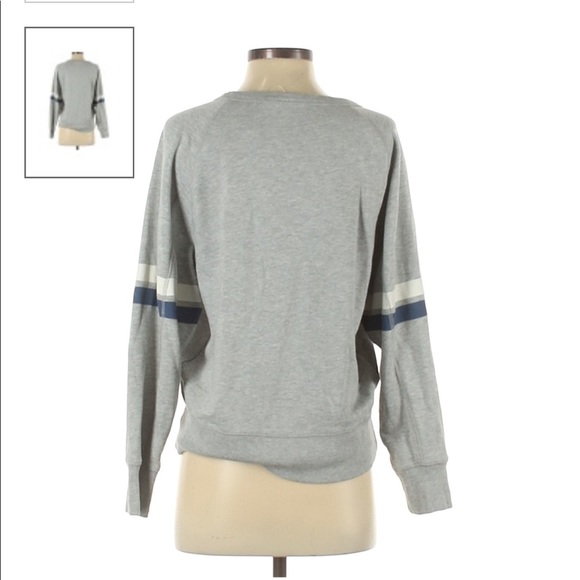 Gap logo sweatshirt hi beautiful light-blue NWT Size large - Picture 2 of 7